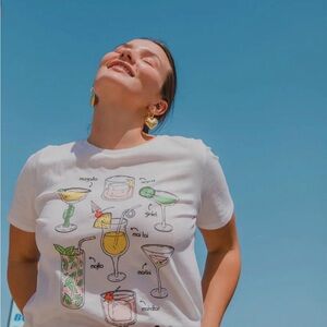 NWT Ban.do Cocktails Tee